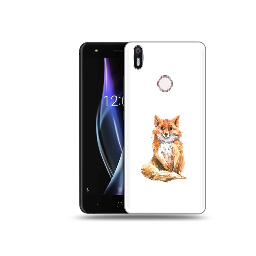 

Чехол MyPads Tocco для BQ Aquaris X детская лиса, Прозрачный, Tocco
