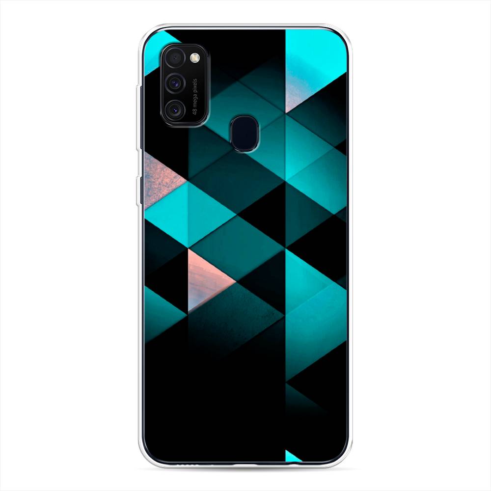 

Чехол Awog на Samsung Galaxy M30s/M21 "Геометрия 16", Разноцветный, 29850-3