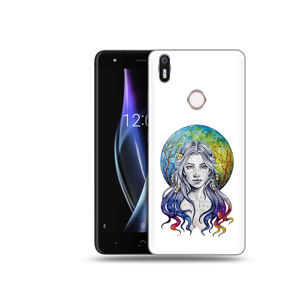 

Чехол MyPads Tocco для BQ Aquaris X девушка с красивыми волосами, Прозрачный, Tocco