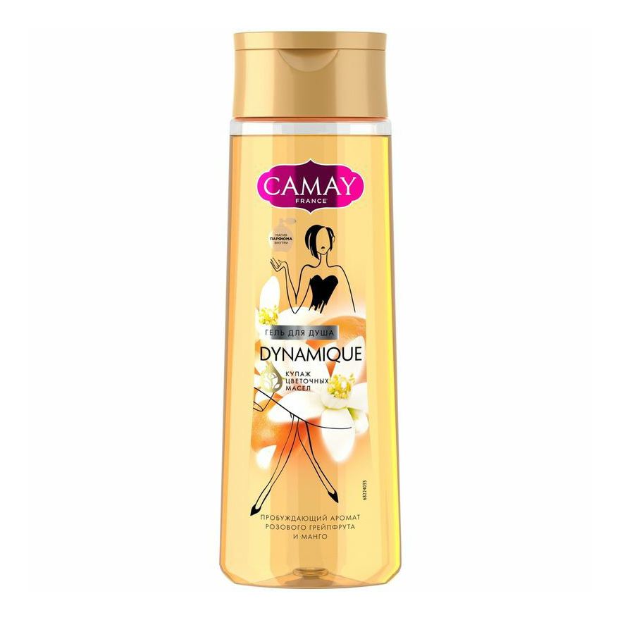 Гель для душа Camay Dynamique Grapefruit 250 мл