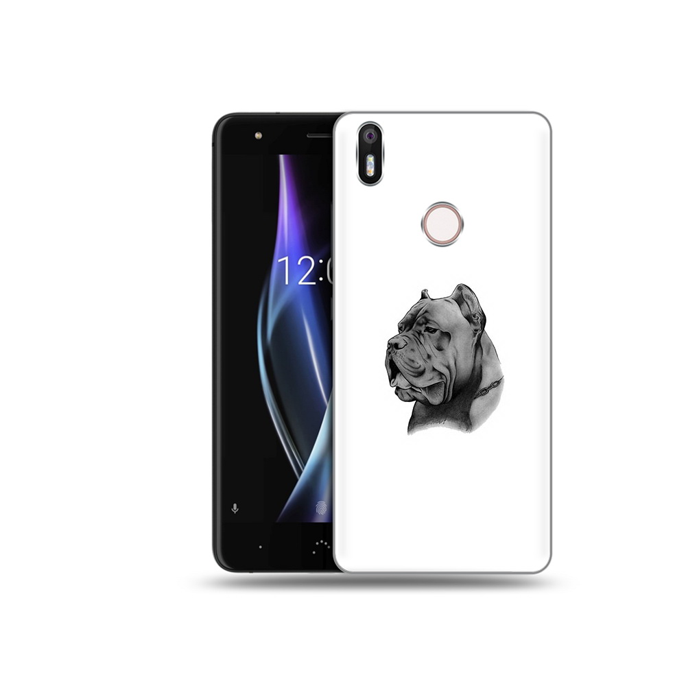 

Чехол MyPads Tocco для BQ Aquaris X грозный бульдог, Прозрачный, Tocco