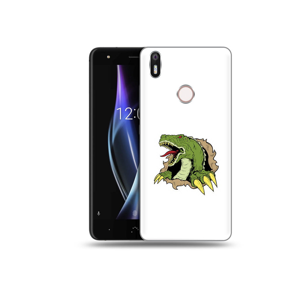 

Чехол MyPads Tocco для BQ Aquaris X годзила, Прозрачный, Tocco