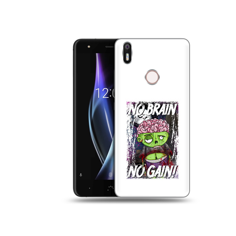 

Чехол MyPads Tocco для BQ Aquaris X глупый зомби, Прозрачный, Tocco