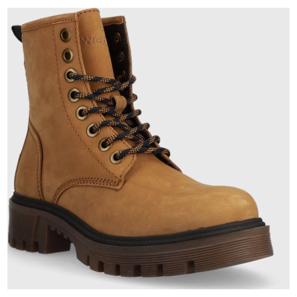 

Ботинки женские Wrangler WL22501-066 коричневые 38 EU, Коричневый, WL22501-066