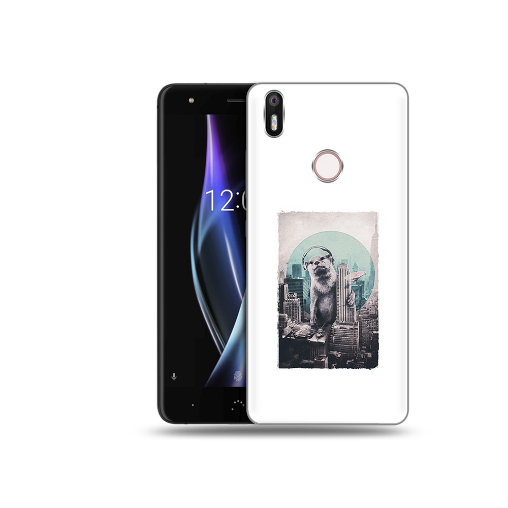 

Чехол MyPads Tocco для BQ Aquaris X выдра в городе, Прозрачный, Tocco