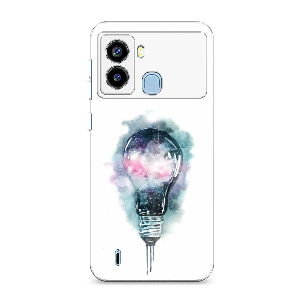

Чехол на Tecno Pop 6 "Волшебная лампа", Белый;серый, 302050-4