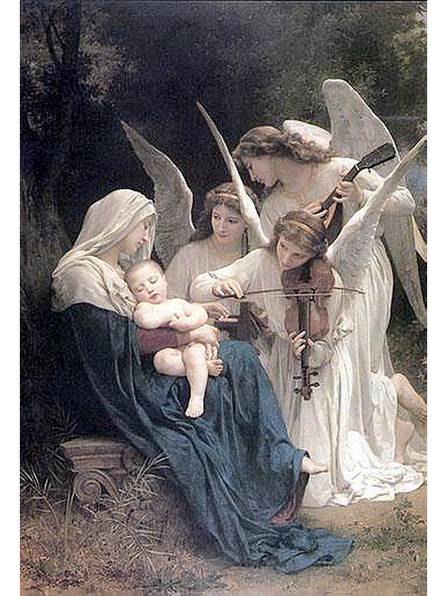

Постер DRABS A2 Бугеро Адольф Вильям Song of the Angels песня Ангелов
