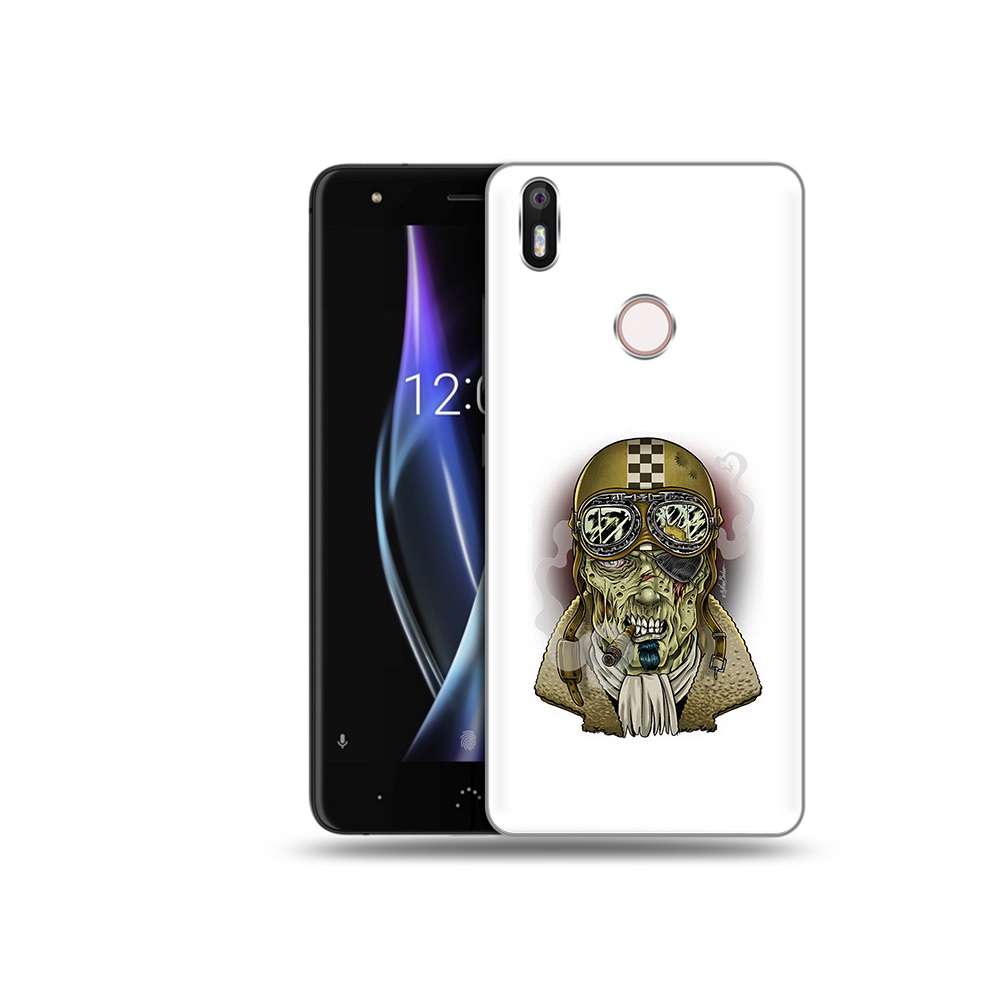 

Чехол MyPads Tocco для BQ Aquaris X военный зомби, Прозрачный, Tocco
