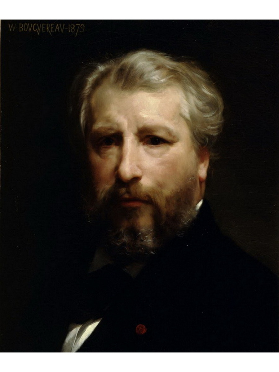 

Постер DRABS A2 Бугеро Адольф Вильям Portrait de lartiste oleo mon