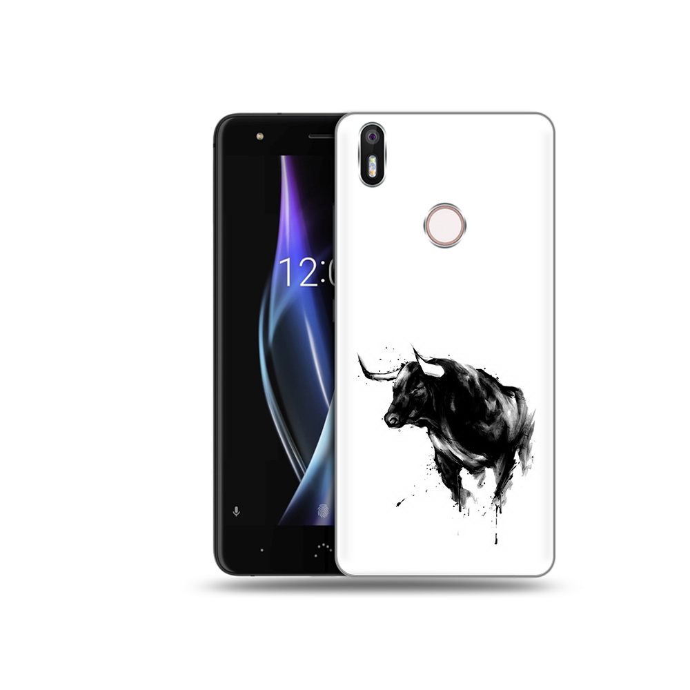 

Чехол MyPads Tocco для BQ Aquaris X бык, Прозрачный, Tocco