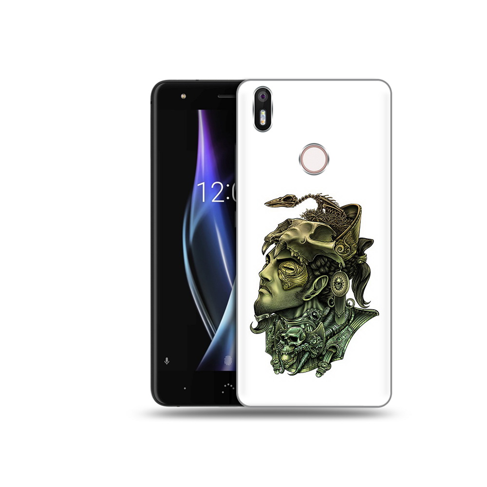 

Чехол MyPads Tocco для BQ Aquaris X бронзовый воин, Прозрачный, Tocco