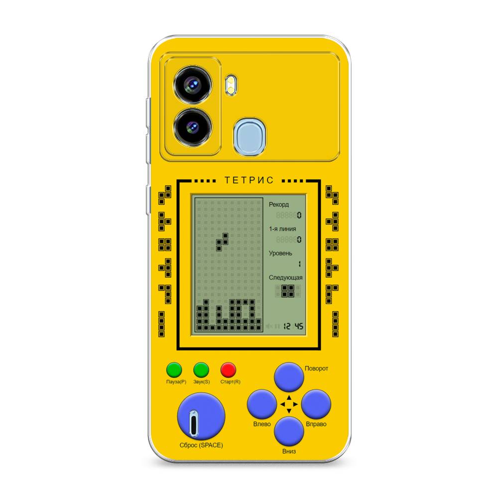 

Чехол на Tecno Pop 6 "Желтый тетрис", Желтый;синий;зеленый, 302050-6