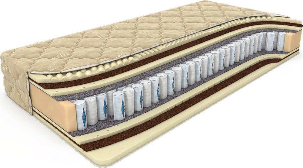 

Матрас Дримлайн Paradise Massage DS 200х210х26, Белый, Paradise Massage DS