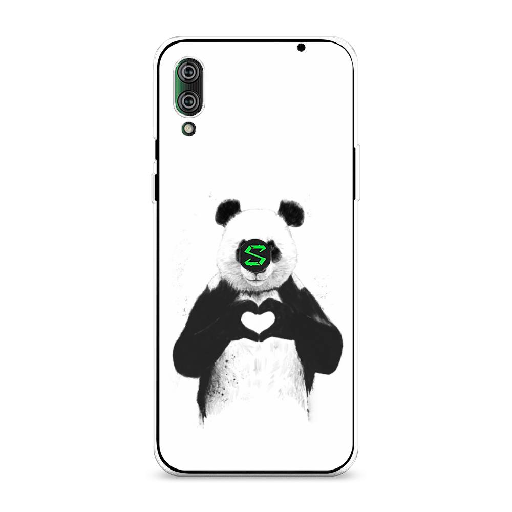 

Чехол Awog на Xiaomi Black Shark 2/2 Pro "Панда love", Разноцветный, 36450-10