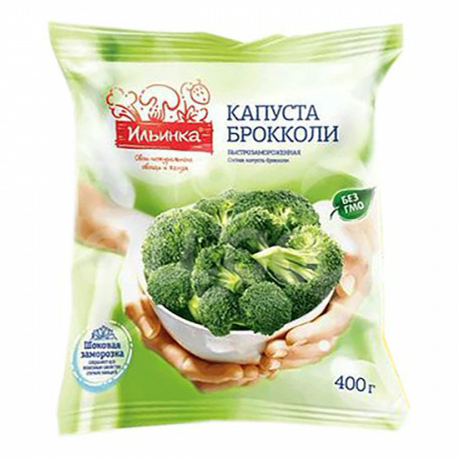 

Брокколи Ильинка замороженное 400 г