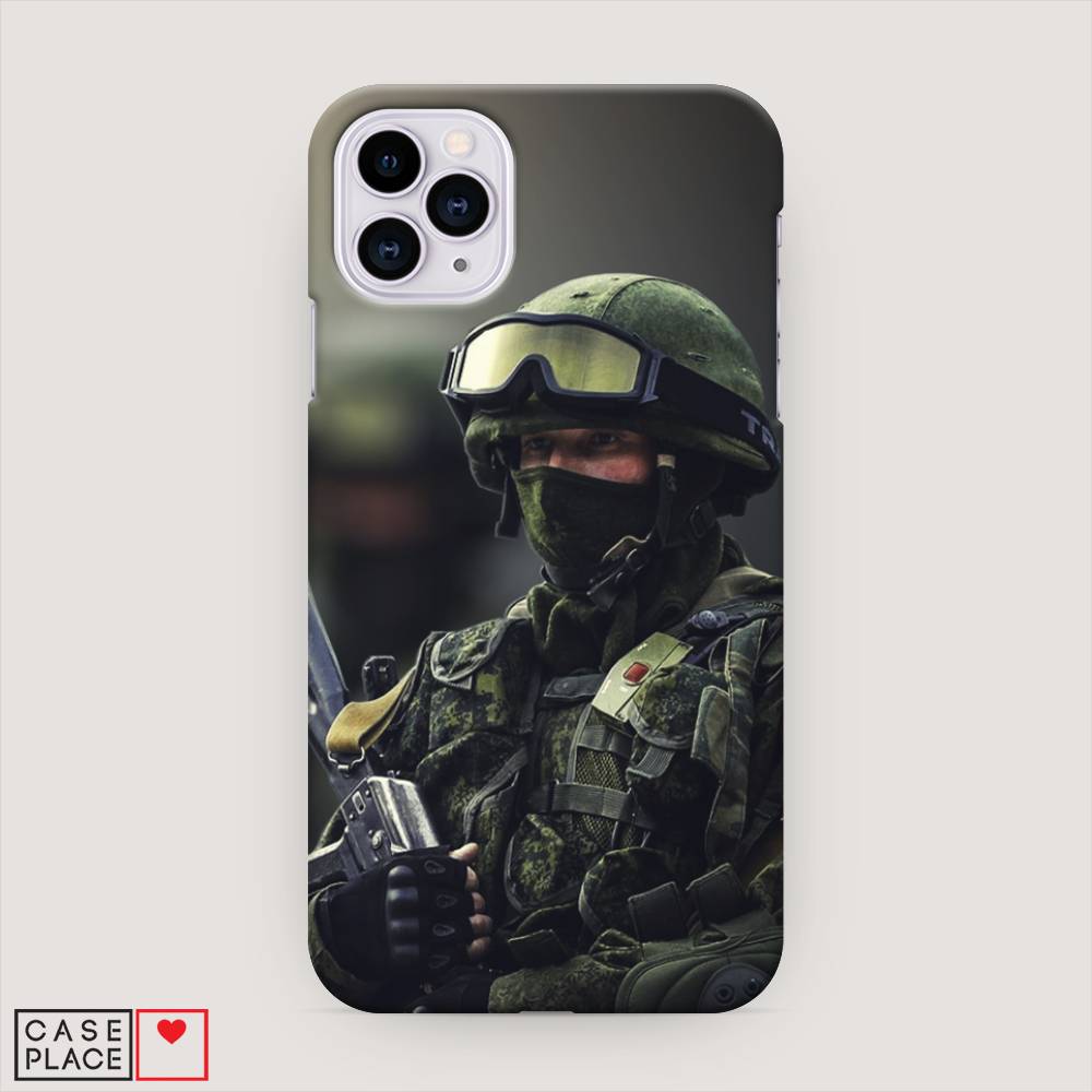 

Пластиковый чехол "Солдат" на Apple iPhone 11 Pro, 12320-4
