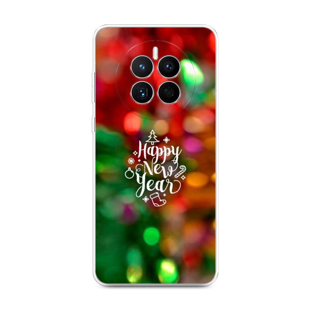 

Чехол для Huawei Mate 50 "Новый Год на елке", Зеленый;красный;желтый, 6109850-5