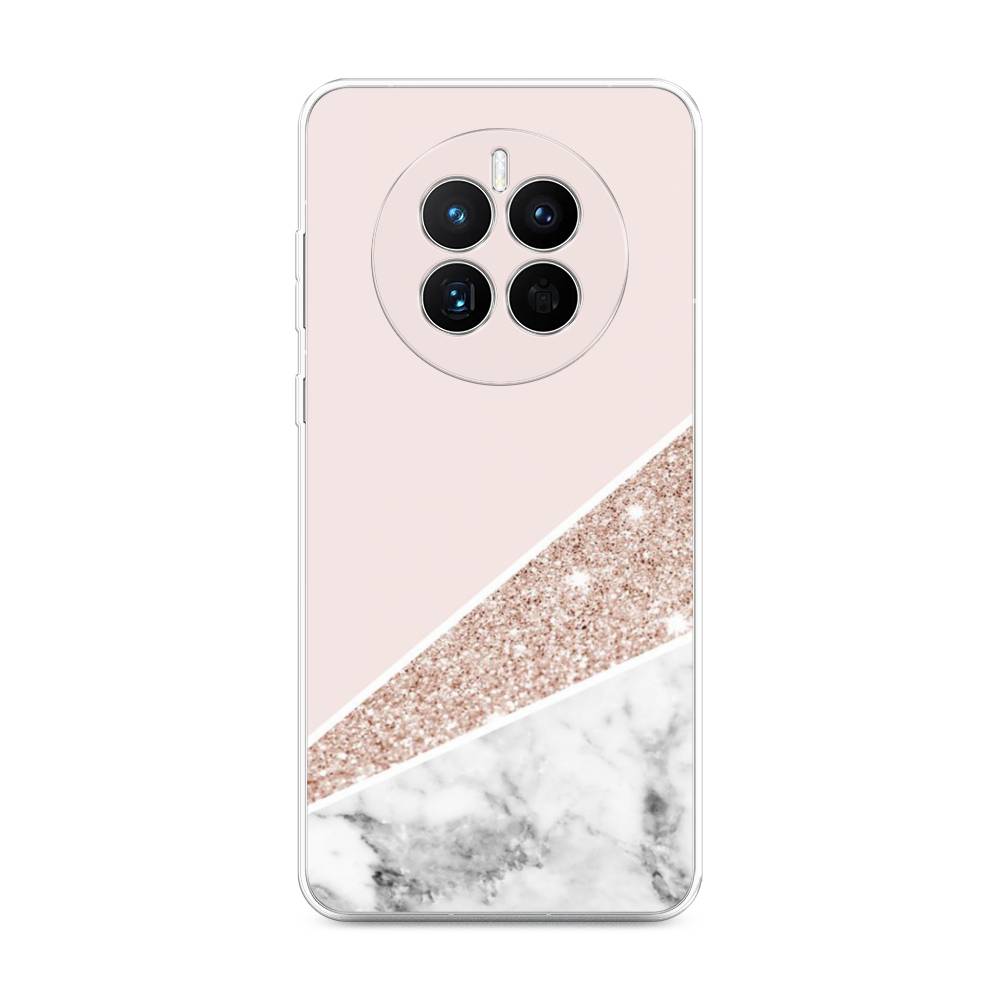 

Чехол для Huawei Mate 50 "Блестящий розовый мрамор", 6109850-3