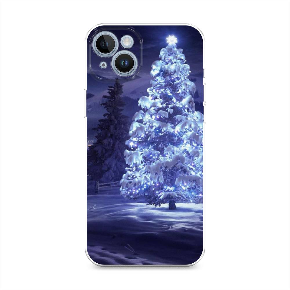 

Чехол для Apple iPhone 14 "Зима 4", Синий;черный;белый, 15150-2