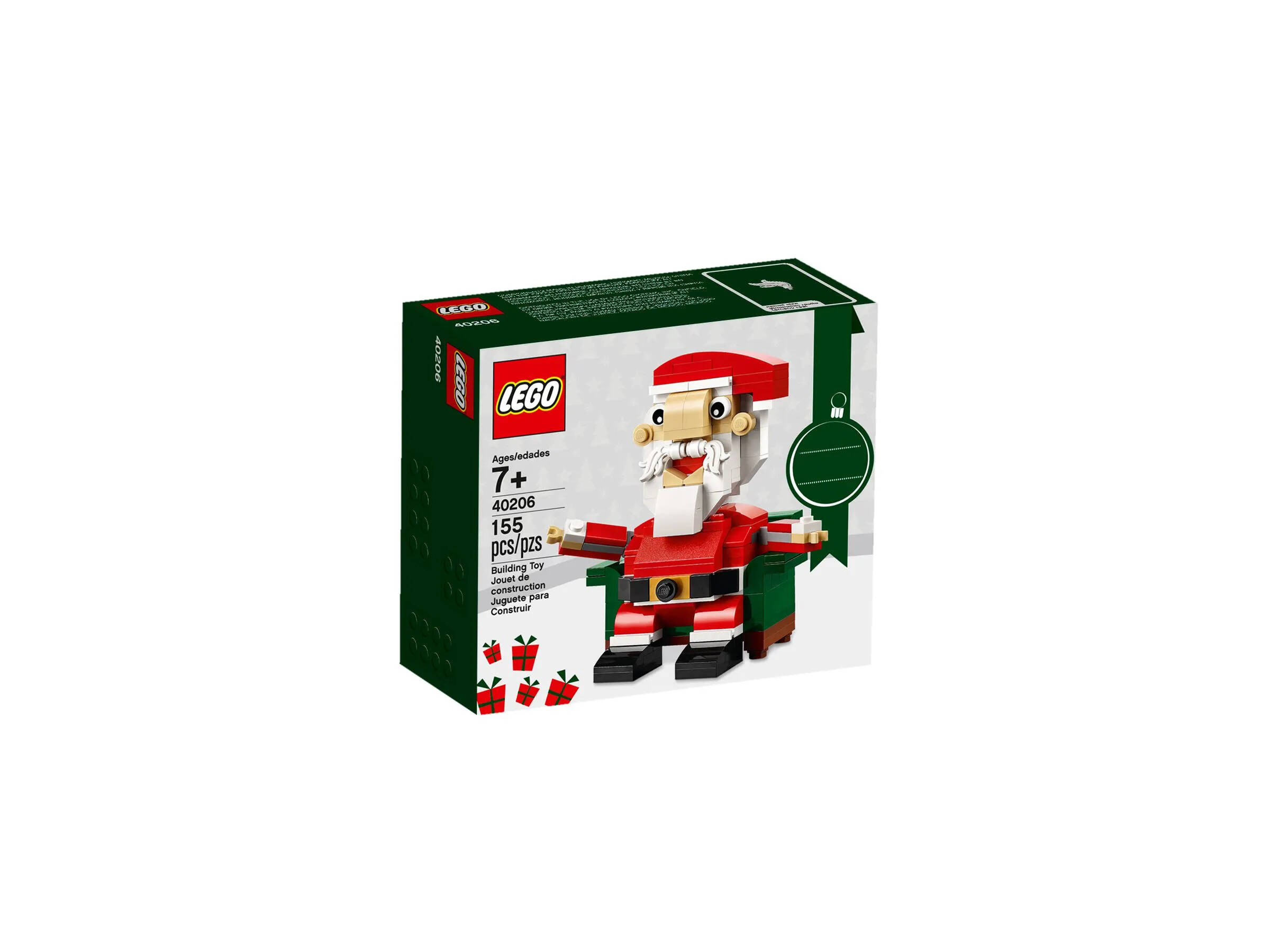 

Конструктор LEGO Коллекционные наборы 40206 Санта, 155 дет, 40206
