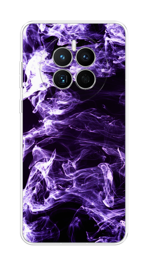

Чехол на Huawei Mate 50 "Фиолетовый дым", Фиолетовый;белый;черный, 6109850-3