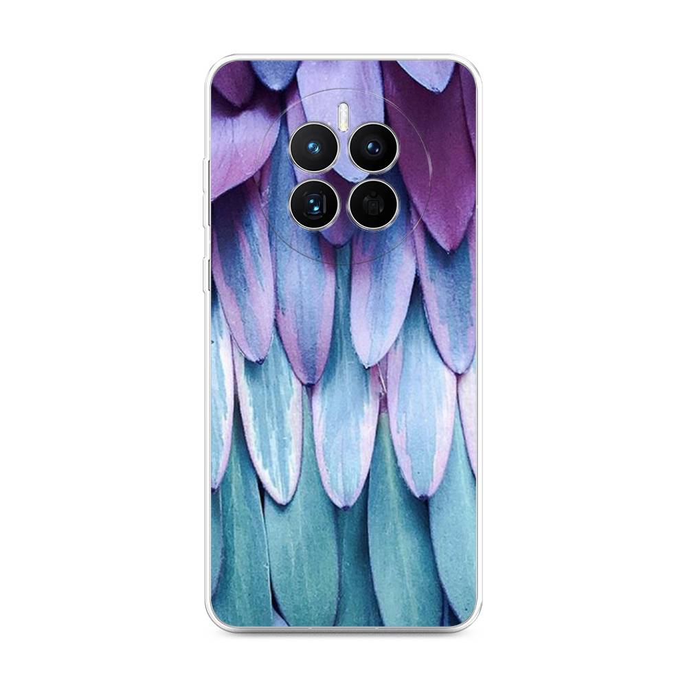 

Чехол для Huawei Mate 50 "Синее перо", Фиолетовый;голубой, 6109850-3