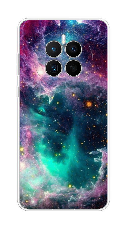 

Чехол на Huawei Mate 50 "Звездные облака", Розовый;бежевый, 6109850-2