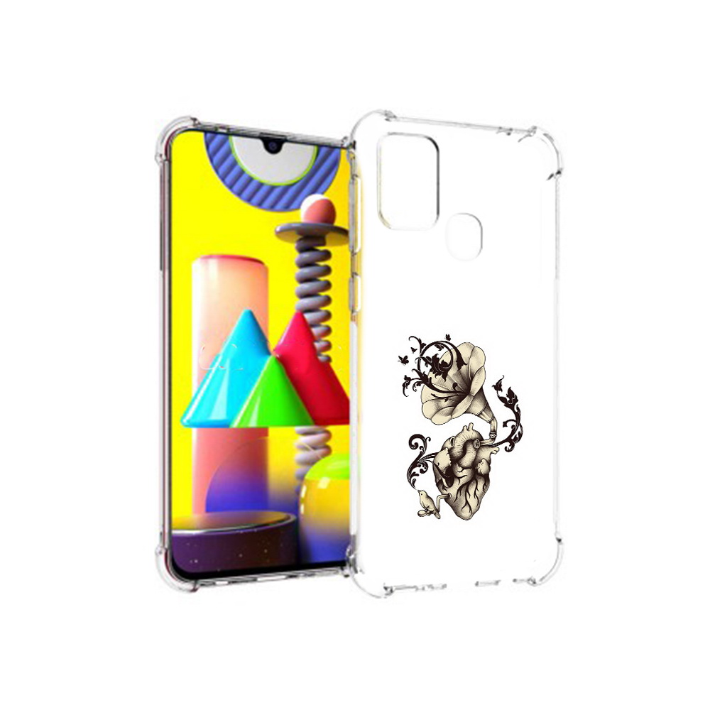

Чехол MyPads Tocco для Samsung Galaxy M31 Граммофон (PT147019.488.55), Прозрачный, Tocco
