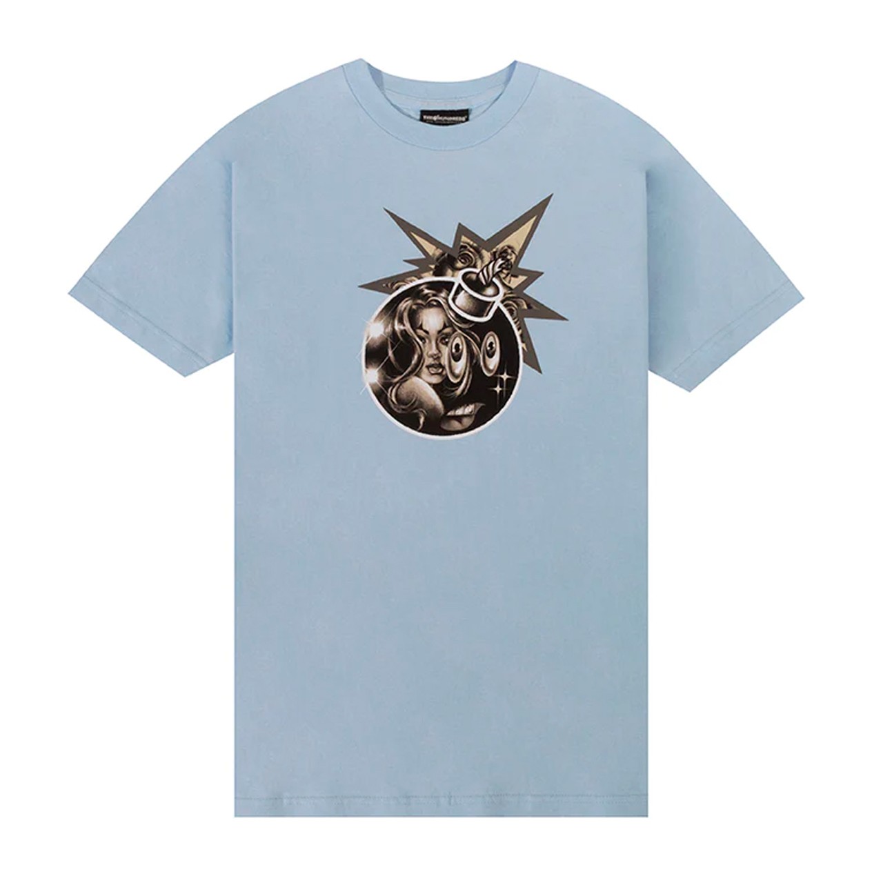 Футболка мужская The Hundreds T23F101024 голубая L