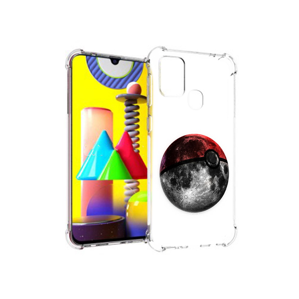

Чехол MyPads Tocco для Samsung Galaxy M31 планета покебол (PT147019.488.543), Прозрачный, Tocco