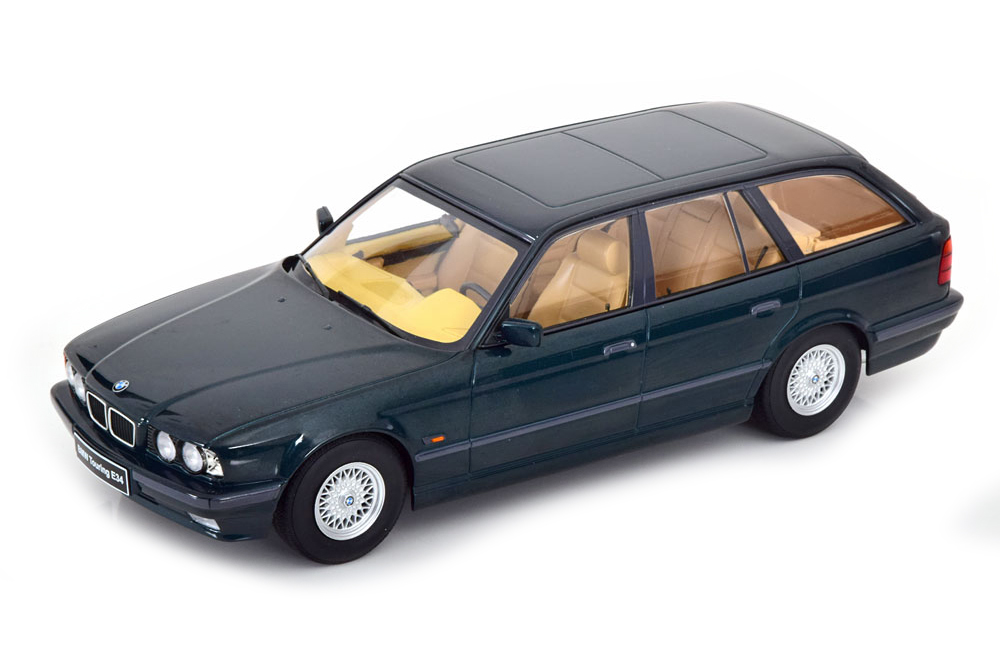 Модель коллекционная TRIPLE 9 Bmw 5ER serie E34 touring 1996 dark green-metallic