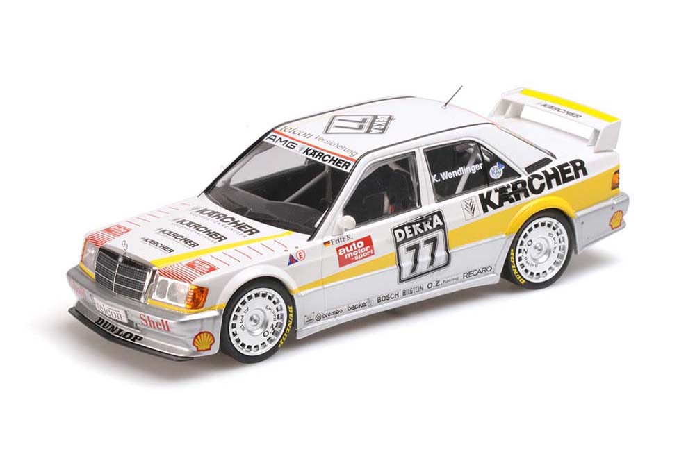 Модель коллекционная MINICHAMPS Mercedes 190E 2.5-16 evo 1 no 77 dtm 1990