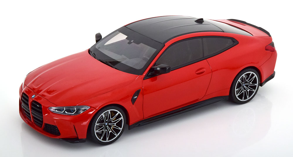 

Модель коллекционная MINICHAMPS Bmw M4 2020 red metallic / бмв М4