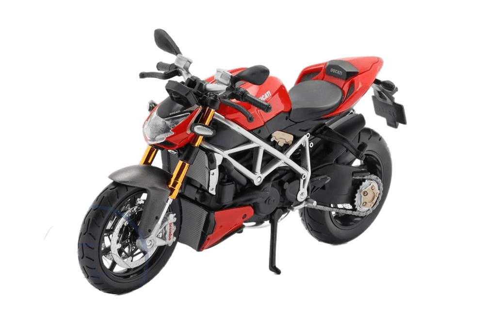 

Модель коллекционная MAISTO Ducati streetfighter s red/black / дукати стритфайтер, Черный