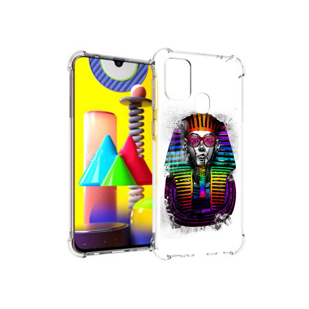 

Чехол MyPads Tocco для Samsung Galaxy M31 модная богиня (PT147019.488.479), Прозрачный, Tocco
