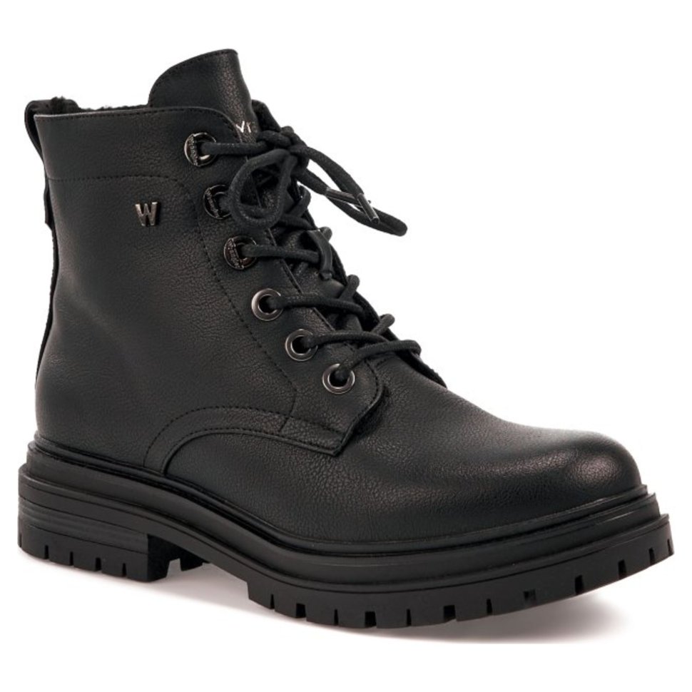 

Ботинки женские Wrangler WL22612-062 черные 36 EU, Черный, WL22612-062
