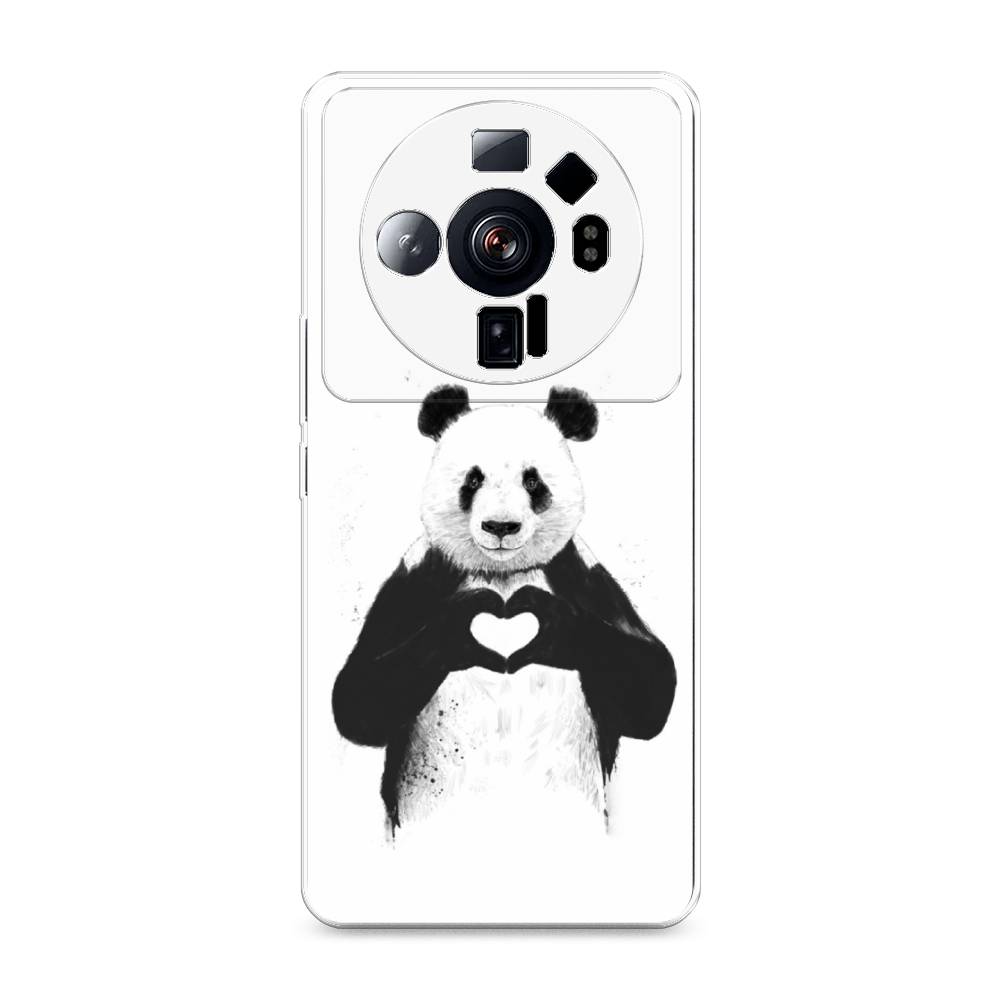 

Чехол Awog на Xiaomi 12S Ultra "Панда love", Разноцветный, 314550-10
