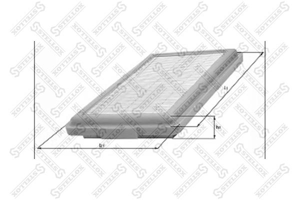 

Фильтр воздушный STELLOX 71-01286-SX