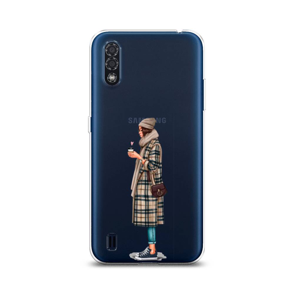 

Чехол на Samsung Galaxy M01 "Утренний кофе", Коричневый;бежевый, 2101150-6