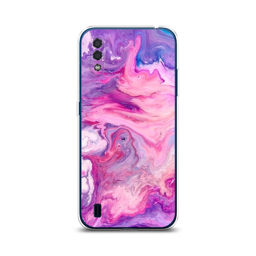 

Чехол на Samsung Galaxy M01 "Нежно-розовая абстракция", Розовый, 2101150-3