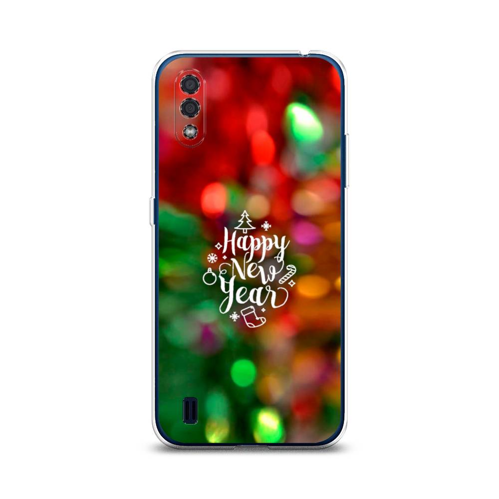 

Чехол на Samsung Galaxy M01 "Новый Год на елке", Зеленый;красный;желтый, 2101150-5