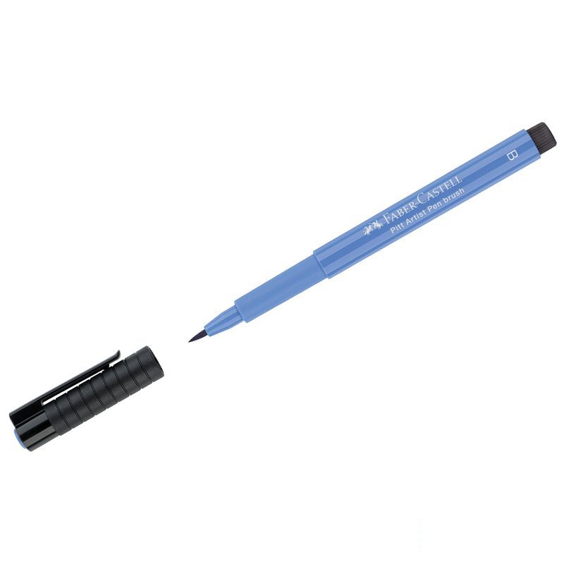 Ручка капиллярная Faber-Castell Pitt Artist Pen Brush 120 ультрамарин, 10шт