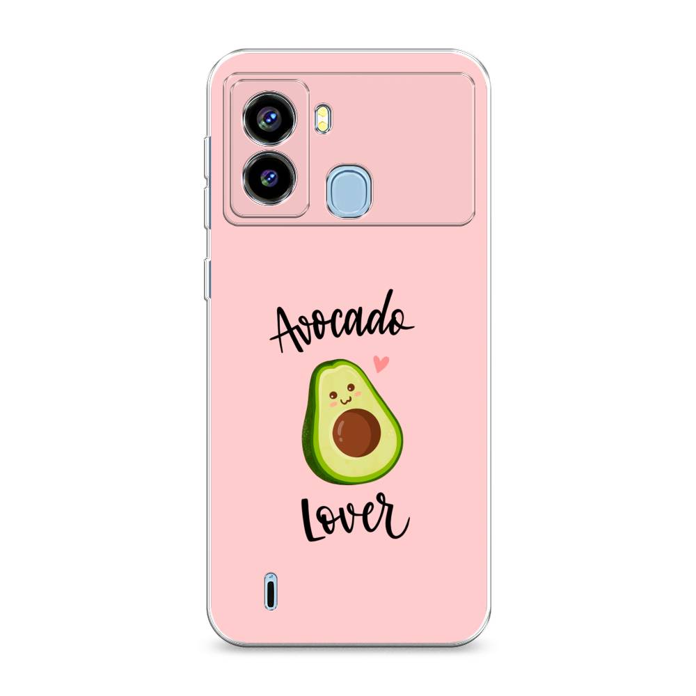 

Чехол на Tecno Pop 6 "Avocado lover", Розовый;зеленый, 302050-6