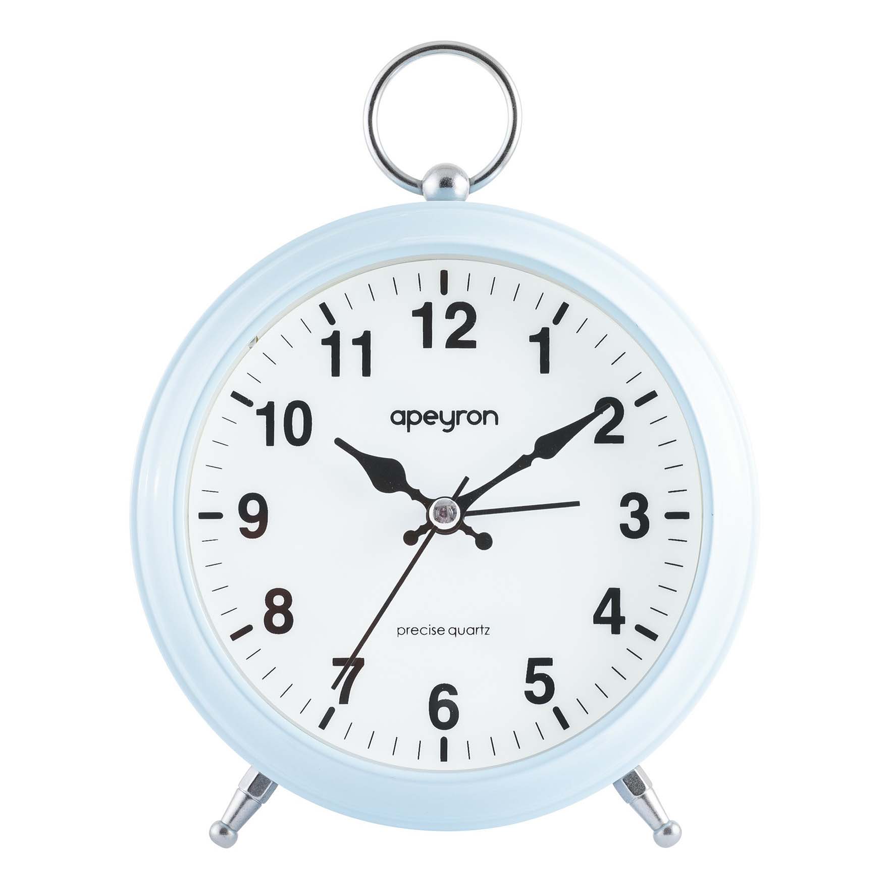 Настольные часы-будильник Apeyron MLT2207-511-6 с размерами 160x42x124 мм.