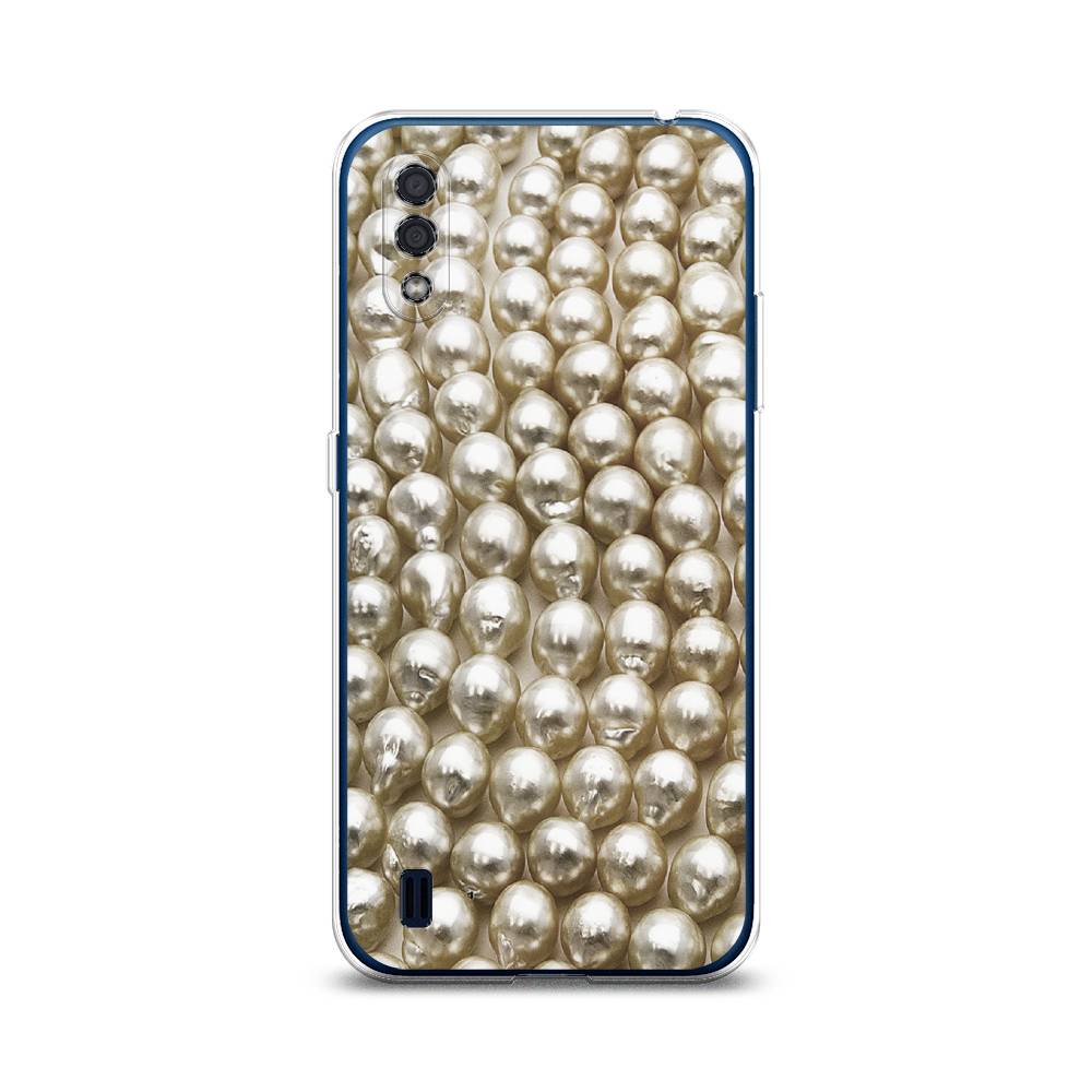 

Чехол на Samsung Galaxy M01 "Жемчуг", Бежевый, 2101150-3