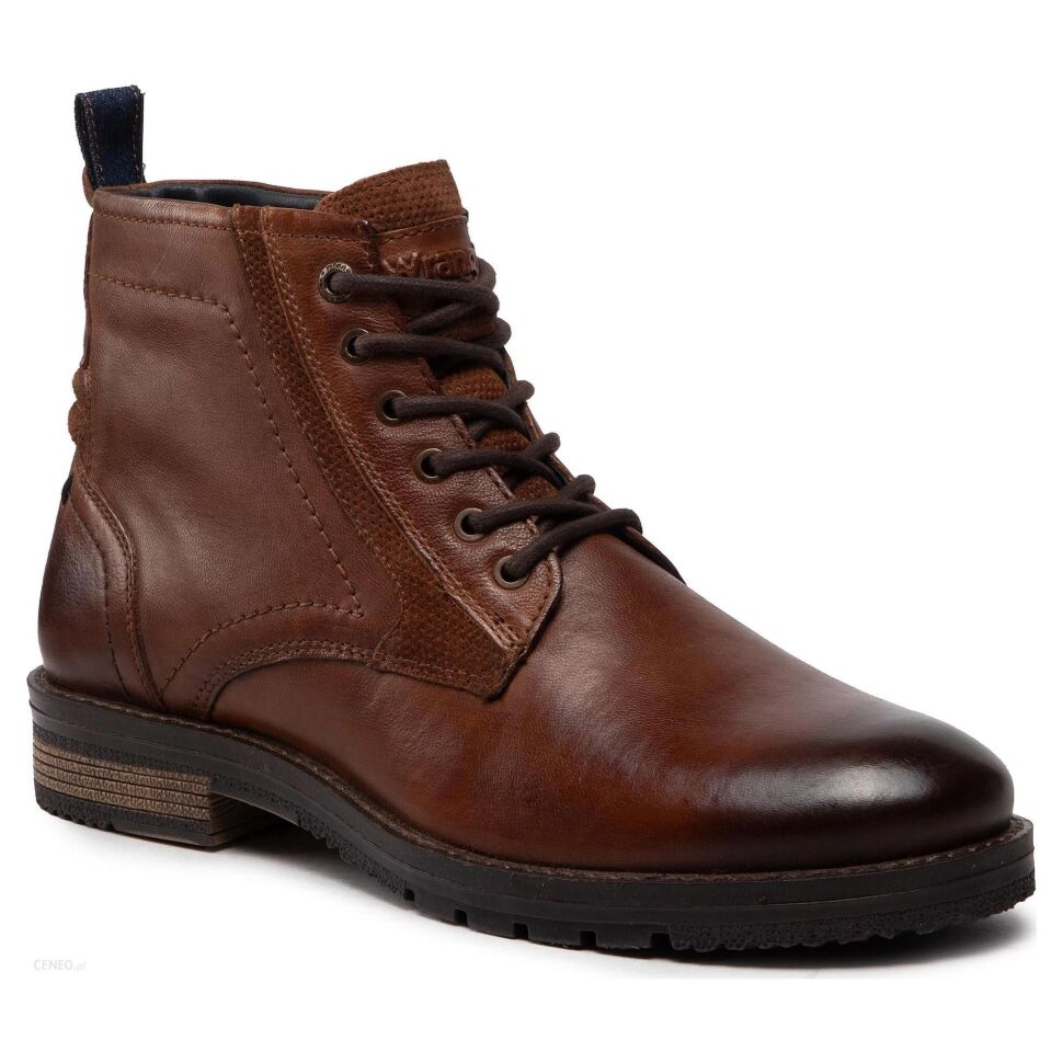 Ботинки мужские Wrangler WM22100-064 коричневые 41 EU