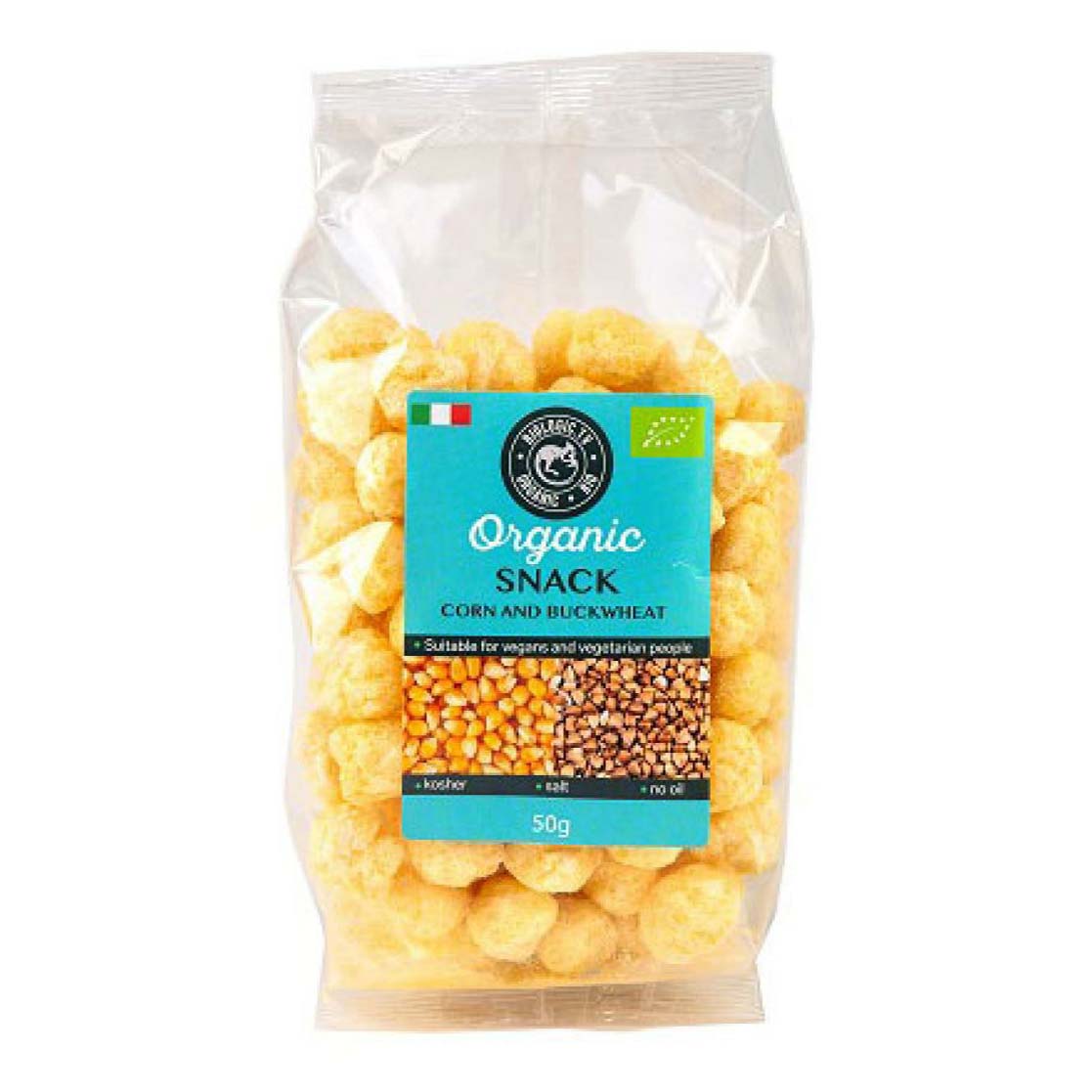 Снеки кукурузно-гречневые Biologic.TV 50 г