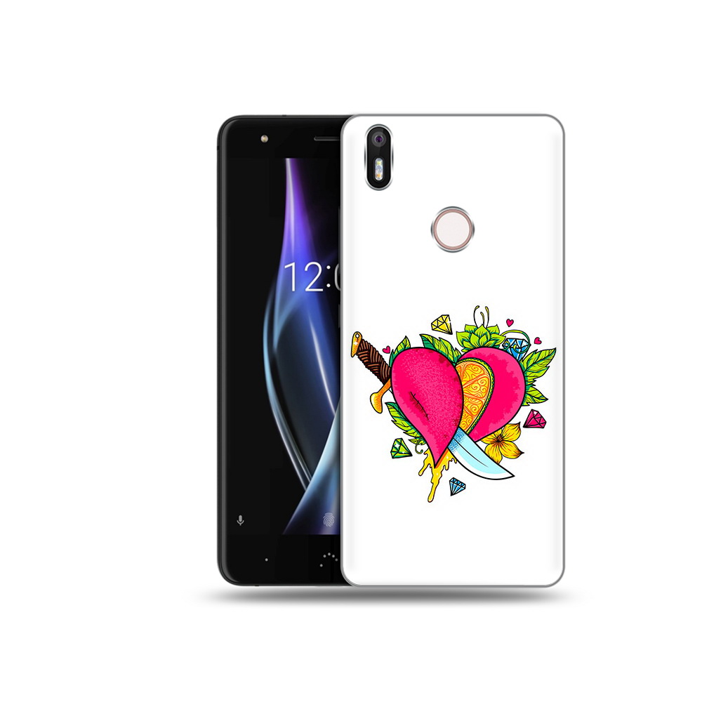 

Чехол MyPads Tocco для BQ Aquaris X Фруктовое сердце, Прозрачный, Tocco