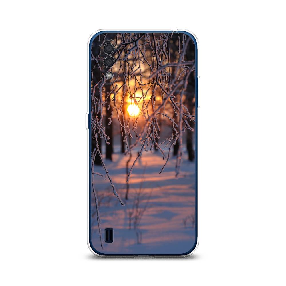 

Чехол на Samsung Galaxy M01 "Зима 7", Оранжевый;розовый;черный, 2101150-2