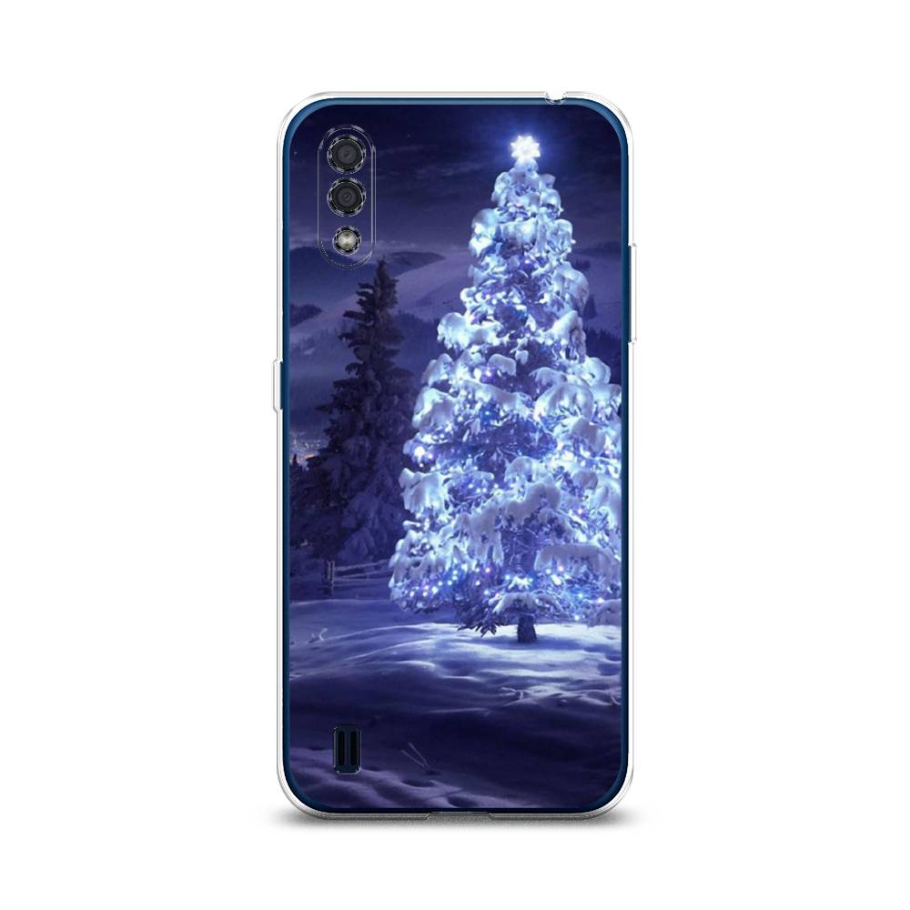 

Чехол на Samsung Galaxy M01 "Зима 4", Синий;черный;белый, 2101150-2